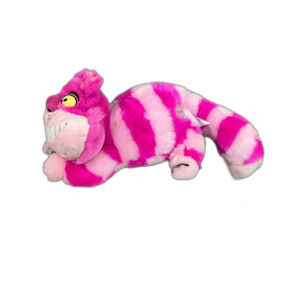 Disney Store Genuine 18” CHESHIRE CAT Alice In Wonderland Plush Stamped EUC